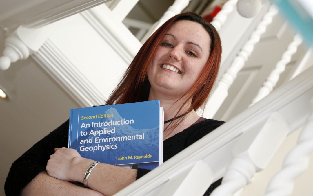 Geologist Holly sees her name in print