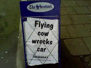 Newspaper story