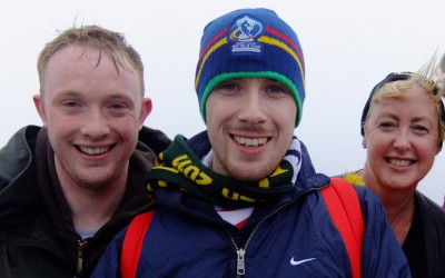 Outwrite scales Snowdon in aid of Flintshire charity