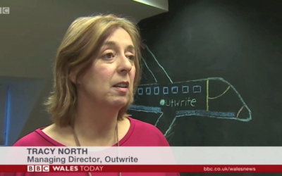 Tracy gives broadcast interview for BBC TV