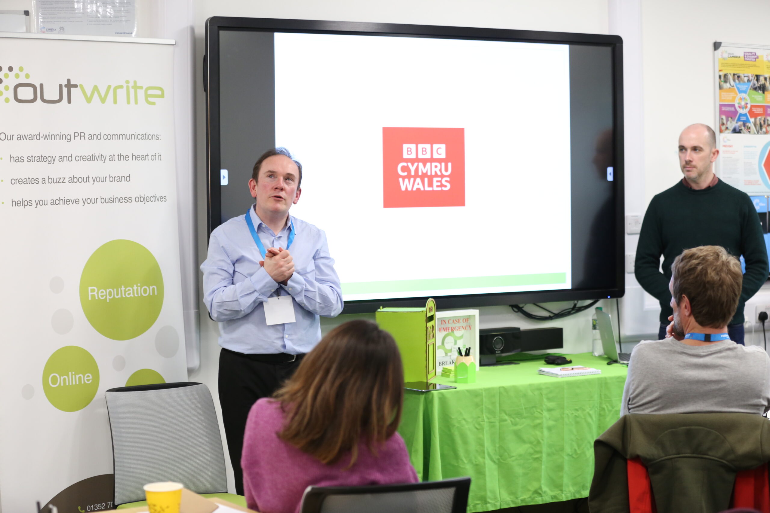 Outwrite discusses PR at RBS event in North Wales