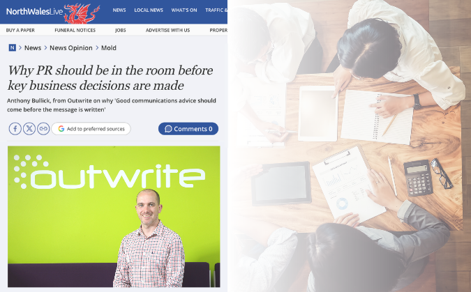 Why PR should be in the room before key business decisions are made